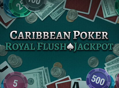 Caribbean Poker Royal Flush Jackpot